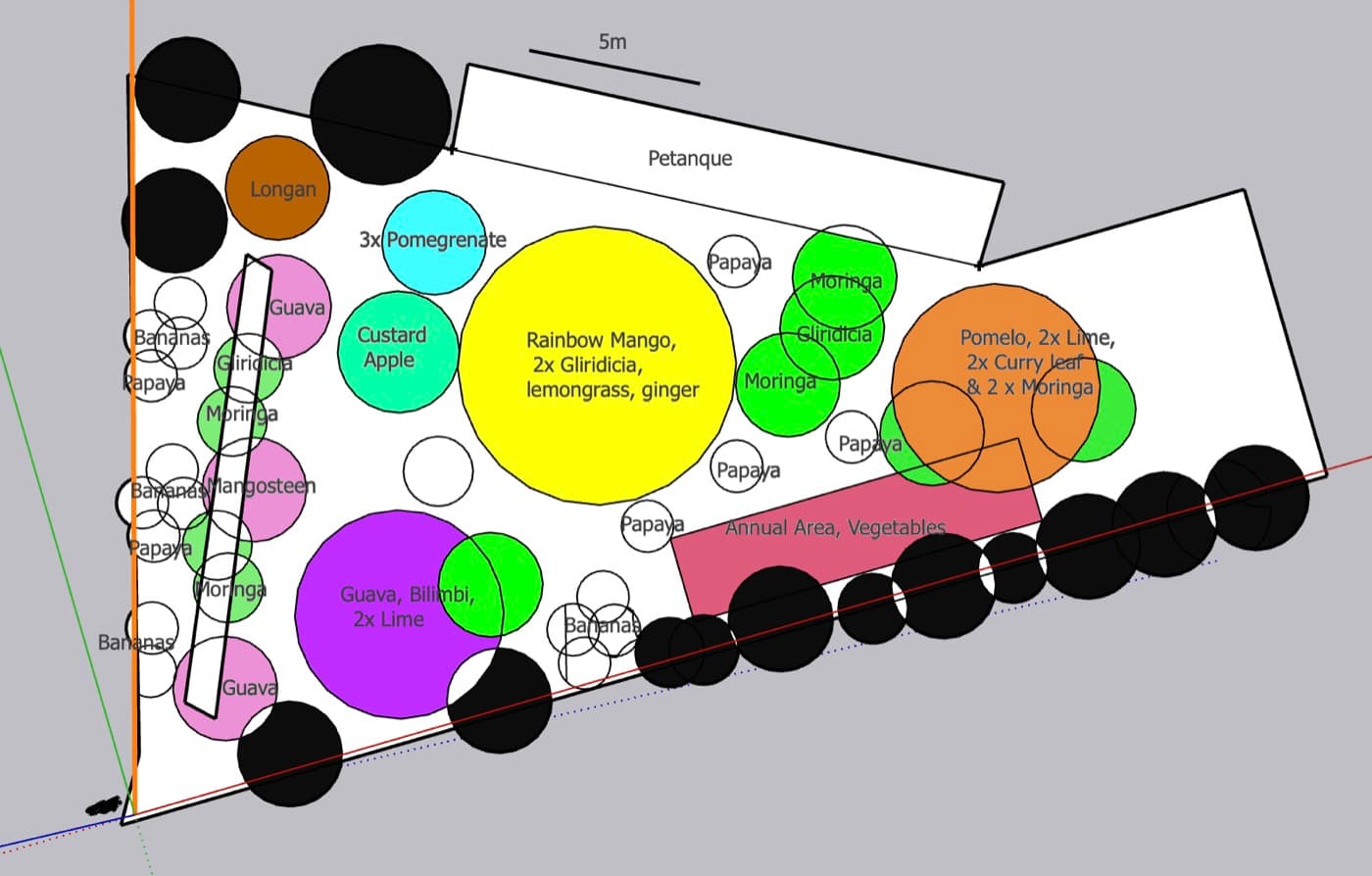 Food Forest Design — Pranburi